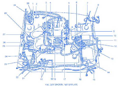 Ford Mustang GT 2000 Electrical Circuit Wiring Diagram